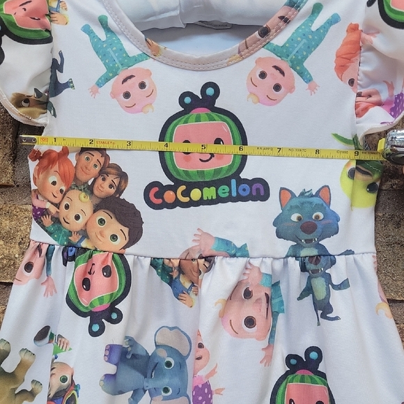 COCOMELON WHITE DRESS 12-18 Months - Picture 8 of 11